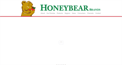 Desktop Screenshot of honeybearbrands.com